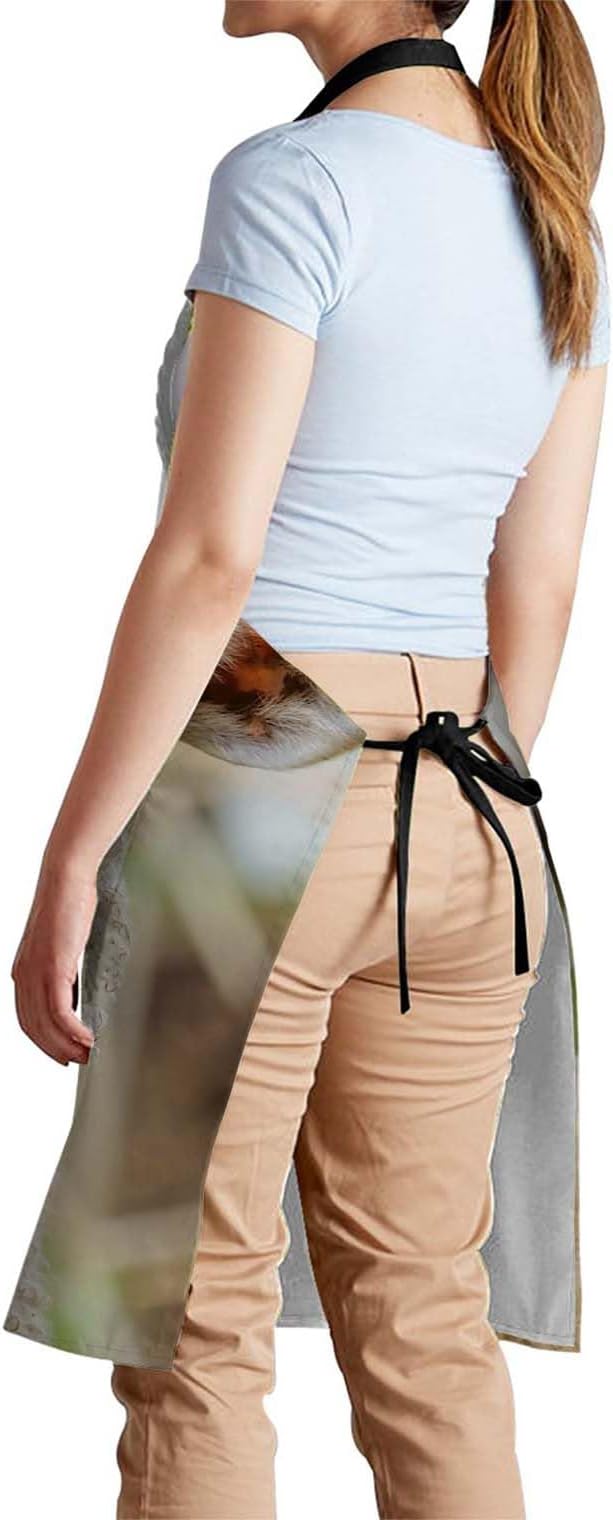 oFloral Funny Sheep Apron Unisex Adjustable Bib Apron Cooking Kitchen Chef Women Men Aprons for Home Kitchen, Restaurant,Coffee House,Shop,Garden