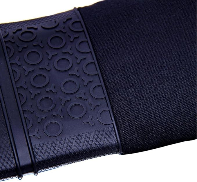 Extra Long Professional Silicone Oven Mitts with Quilted Liner, Durable Heat Resistant Oven Gloves, Heat Resistant Oven Gloves,2pcs