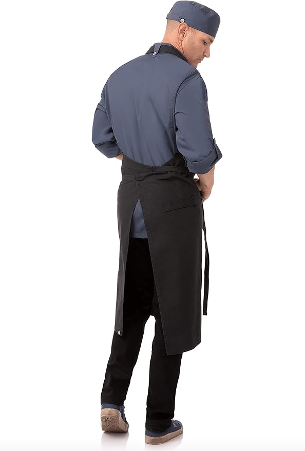 Chef Works Unisex Rockford Chefs Bib Apron
