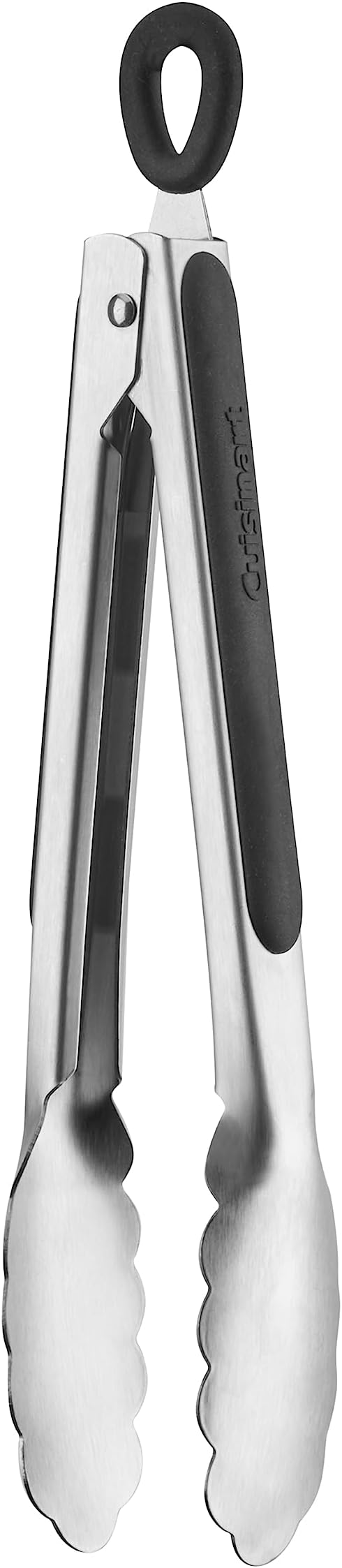 Cuisinart 2pc Tong Set - 7" & 9" Stainless Steel Kitchen Tongs with Locking Mechanism & Grip Handle, Dishwasher-Safe
