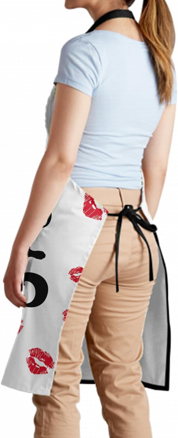 Imiss Waterproof Stain-Resistant Cooking Chef Aprons for Grill BBQ Baking 27 X 31 Inch