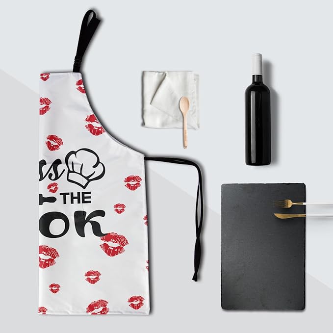 Imiss Waterproof Stain-Resistant Cooking Chef Aprons for Grill BBQ Baking 27 X 31 Inch