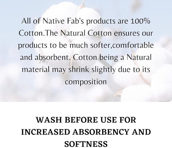 Native Fab Gingham Cloth Napkins 16x16 inches, 100% Cotton Dinner Napkins with Checks, Set of 12, Machine Washable Cloth Napkins, Soft Breathable Absorbent, Blue White
