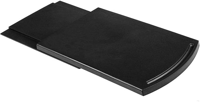 Kitchen Caddy Sliding Coffee Tray Mat, Under Cabinet Appliance Coffee Maker Toaster Countertop Storage Moving Slider - Base sliding shelf With Smooth Rolling Wheels, 1 Pack