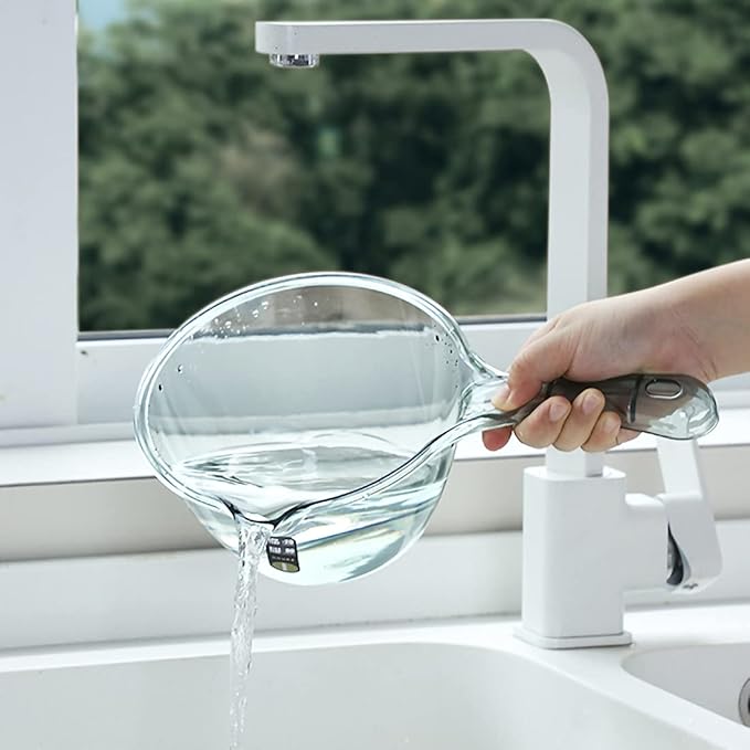 Plastic Water Ladle, Bath Ladle, Dippers, Shower Bucket, Water Bath Scoop, Bathroom Water Scoop Cup, Home Essential