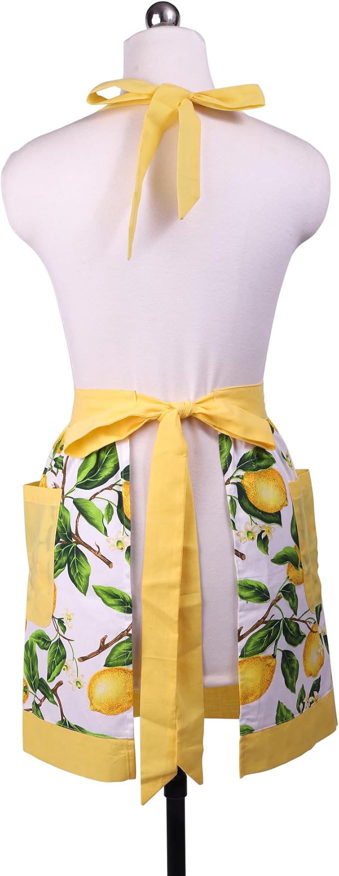 NEOVIVA Kitchen Aprons for Women with Pockets,Cooking Aprons for Women,Vintage Apron for Baking Gardening,Gifts for Mothers