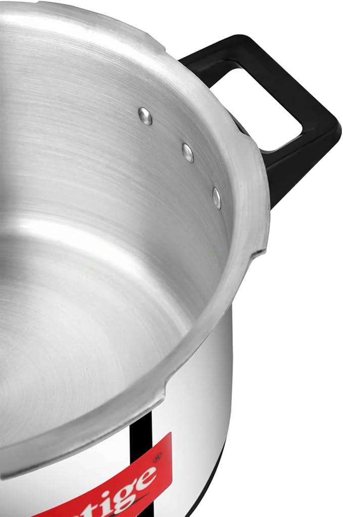Prestige Popular Aluminium Pressure Cooker, 16 Liters