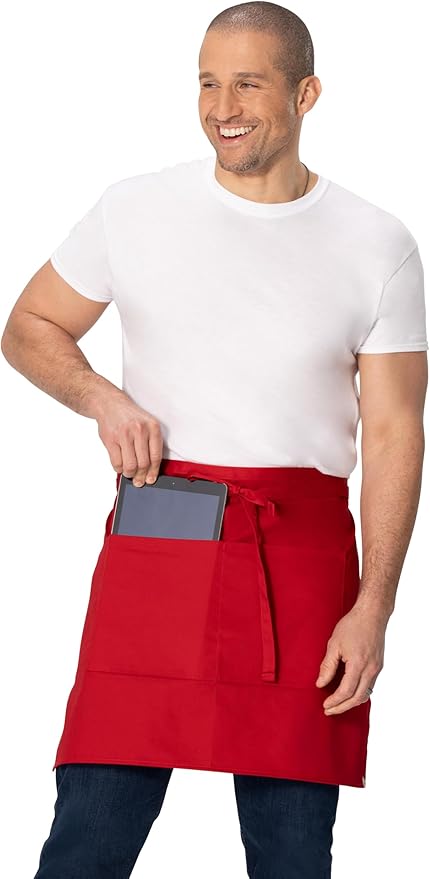 Chef Works Unisex Half Bistro Server Apron