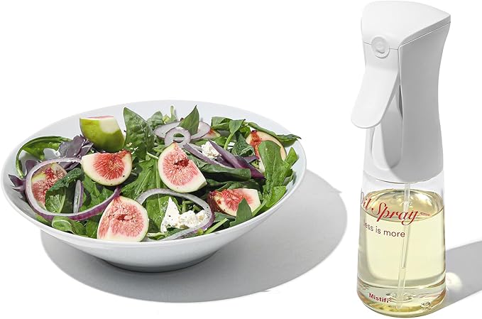 Mistifi oil spray PET bottle 200ml Upgraded Version.Fine Mist Spray Bottle for Air Fryer, Olive Oil, Avocado Oil, Healthy Nonstick Frying, Commercial & Home Kitchen Use (PS600　1Pc)