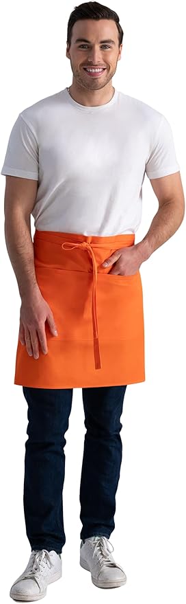 Chef Works Unisex Half Bistro Server Apron