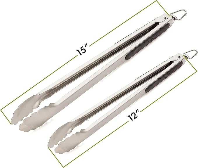 Cuisinart CIT-2123 2-Piece BBQ Grill Tong Set, 0