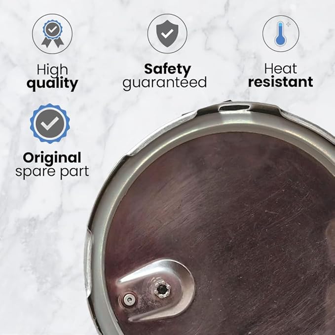 Anakel Home Fagor Pressure Cooker Rubber Replacement M18804554 Compatible with Fagor Pressure Cooker with Interior Diameter of 9.84 inches | Silicone, Ø9.84 in, Gray