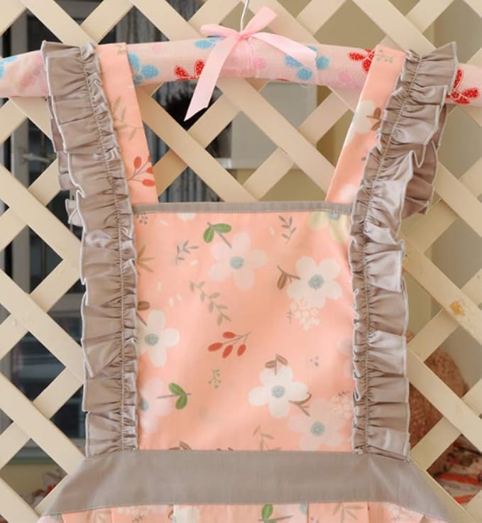 CRB Fashion Kids Cooking Baking Apron | Toddler, Little Girls, Cute Kitchen Chef Aprons