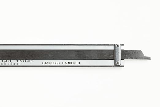 PEC Dial Caliper 0-150mm, Stainless Steel Precision Measuring Tool with Shock-Proof Dial, High Accuracy ±0.03mm