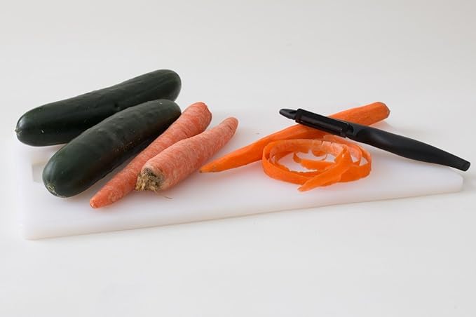 Best Vegetable Peeler: Ceramic Vegetable Peeler by Cestari Kitchen - Pro Peeler with Razor Sharp Ceramic Blade, Ergonomic Handle