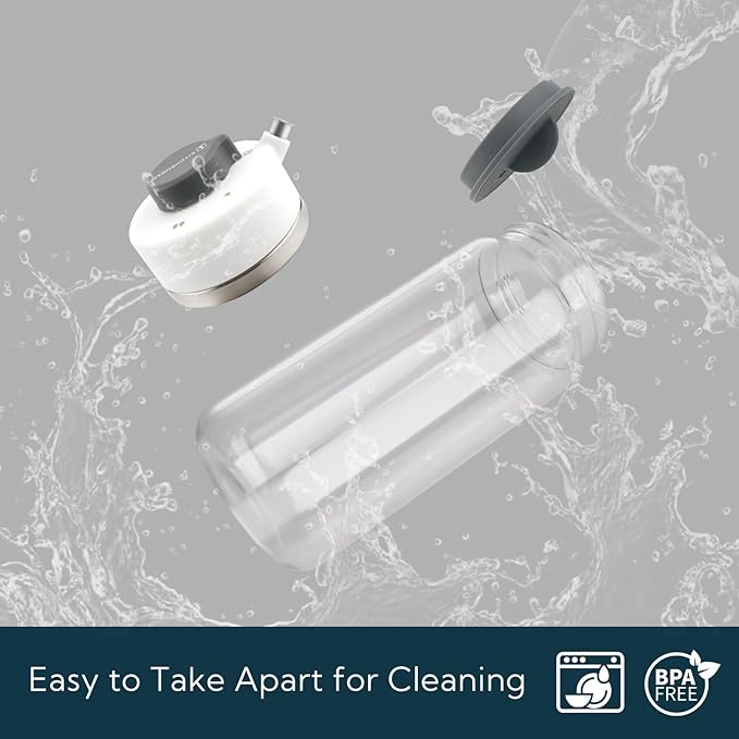 KITCHENDAO Precision Pour Glass Oil Dispenser 2-Piece Set with 3 Modes, Drip-Free Spout, Two Adjustable Flow Speeds, 12 oz Oil and Vinegar Dispensing Bottle 2 Pack Set for Kitchen