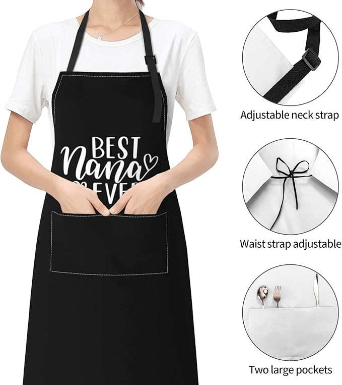Funny Apron Adjustable Cooking Kitchen Chef Apron Funny Bib Aprons For Women Men