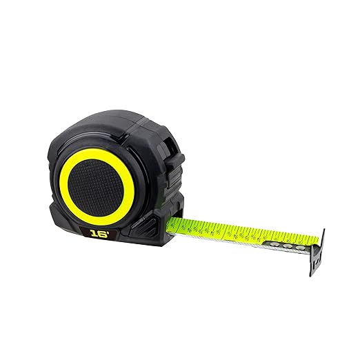 Komelon 16' Retraction Control Tape Measure