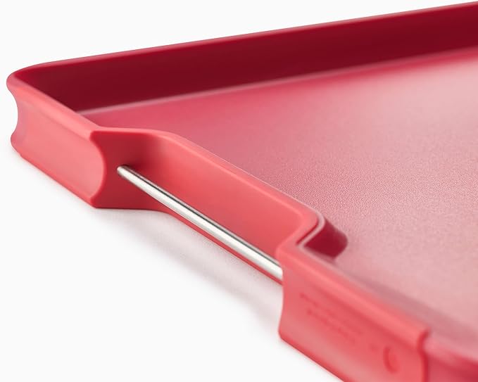 Joseph Joseph Cut&Carve Plus Multi-Function Cutting Board, X-Large, Red (Pack of 2)