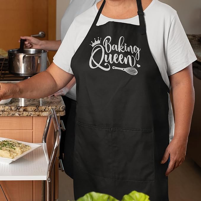 SANDJEST Men's Aprons with Pockets - Funny Aprons for Men BBQ, Kitchen, Cooking - Gifts for Birthday, Birthday