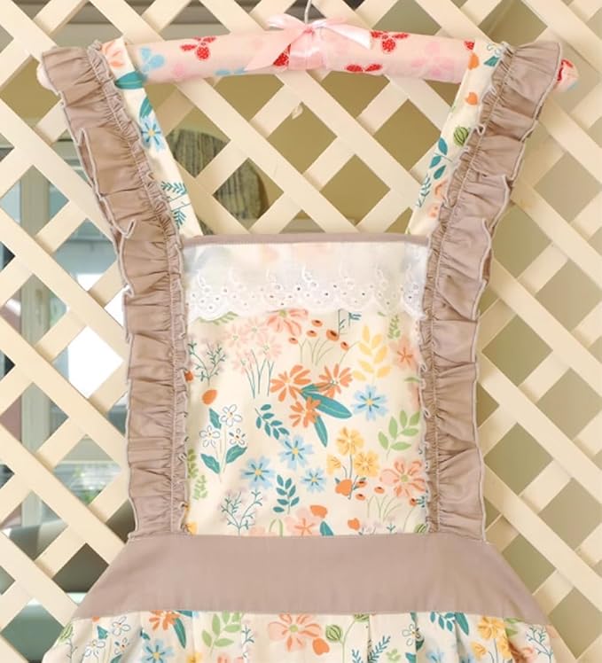 CRB Fashion Womens Cooking Baking Apron | Ladies, Woman, Kitchen Chef Aprons with Pocket