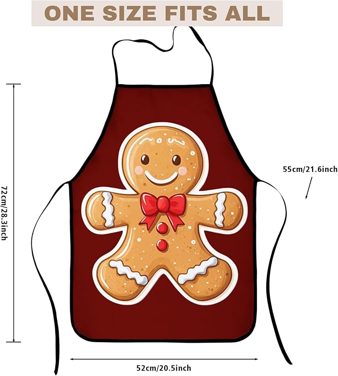 Funny Apron for Men Women Baking Gardening Sewing BBQ Waterproof Cute Gifts