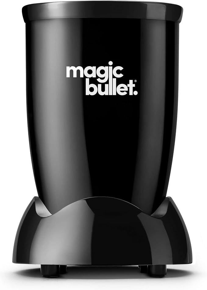 Magic Bullet® Blender Set, 7-Piece Set, 250W Blender and Food Processor, 2 Blending Cups, Cross Blade, Compact Design, Smoothies, Sauces, Silver, MBR-0701AK (Pack of 4)