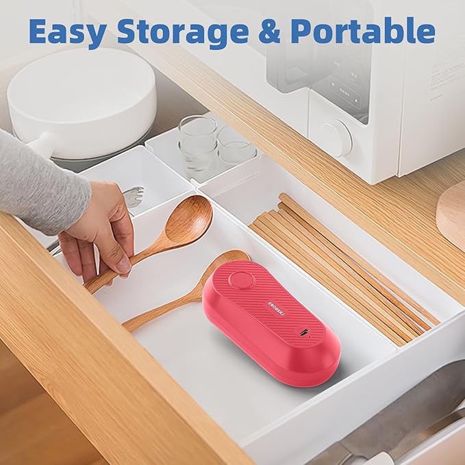 Auto Electric Can Opener, Rechargeable Can Openers for Seniors & Arthritis, One-Touch Automatic Can Opener, Hands-Free, Smooth Edge, Compact, Cordless, Food-Safe Kitchen Gadgets