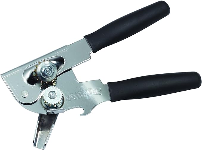 Swing-A-Way Heavy-Duty Can Opener, 18 cm (7") - Black