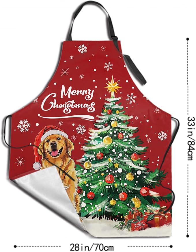 Imiss Waterproof Stain-Resistant Cooking Chef Aprons for Grill BBQ Baking 27 X 31 Inch