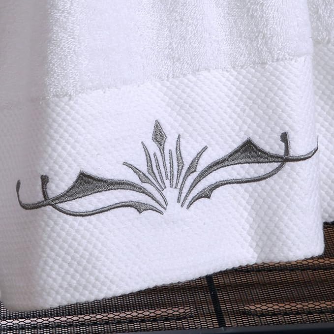 Sunshinejing Premium Cotton Towel Set 900 Gram;1 Large Bath Towels,1 Hand Towel & 1 Washcloth,Luxury Bathroom Super Soft and Highly Absorbent,Hotel & Spa Quality