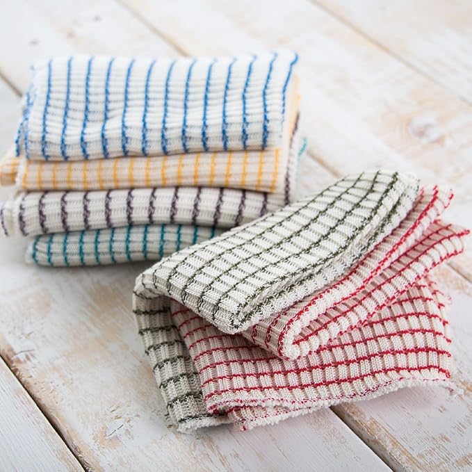 RADA Cutlery 2-Piece Dishcloths (B305), 11" x 12ʺ, Multicolored (Colors Will Vary)