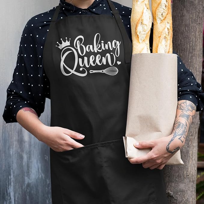 SANDJEST Men's Aprons with Pockets - Funny Aprons for Men BBQ, Kitchen, Cooking - Gifts for Birthday, Birthday