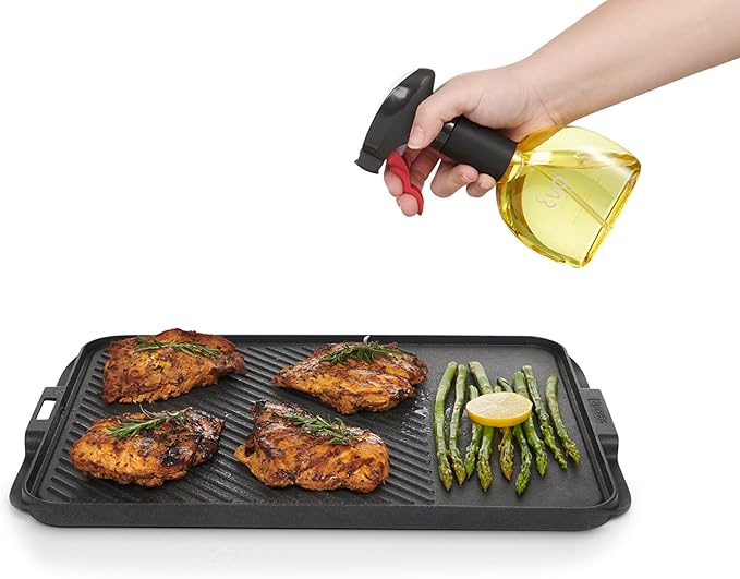 Evo Oil Sprayer Minis, Non-Aerosol for Olive, Cooking Oils, and Vinegars, 8-Ounce Capacity, 1 Each Yellow and Green
