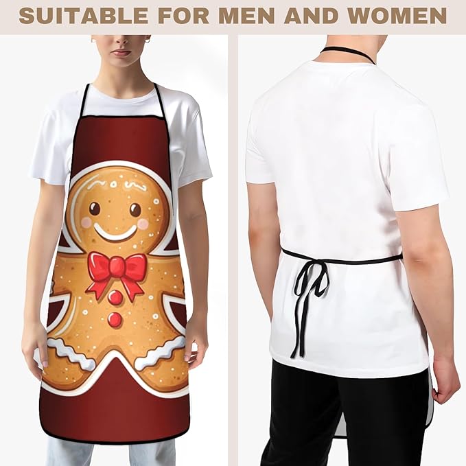 Funny Apron for Men Women Baking Gardening Sewing BBQ Waterproof Cute Gifts