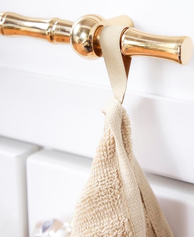 All-Clad Solid Kitchen Towels: Highly Absorbent, Super Soft Long Lasting - 100% Cotton, 17"x30" Tea Towels for Cleaning & Drying Dishes, Pans, Glassware, or Countertops, (2-Pack), Cappuccino