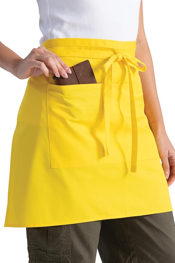 Chef Works Unisex Half Bistro Server Apron