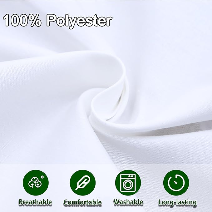 5 Pack Black White Apron, Chef Servers Waitress Aprons with Pockets for Men Women, Professional Work Apron