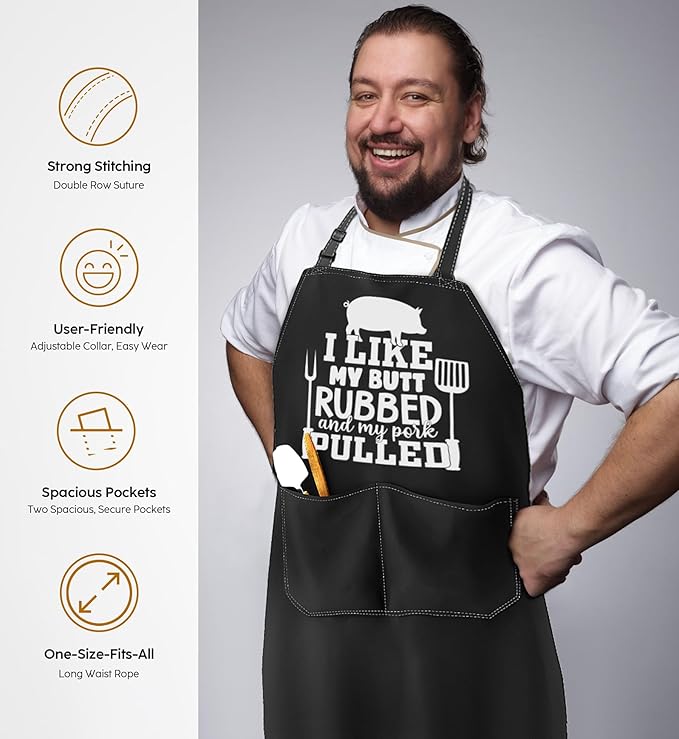 JDNFYGX Gifts for Men Dad Husband - Funny Kitchen Gifts for Men, Birthday Christmas Gifts, Cooking Aprons Gifts for father