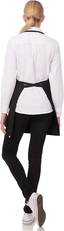 Chef Works Unisex V-Neck Tuxedo Apron