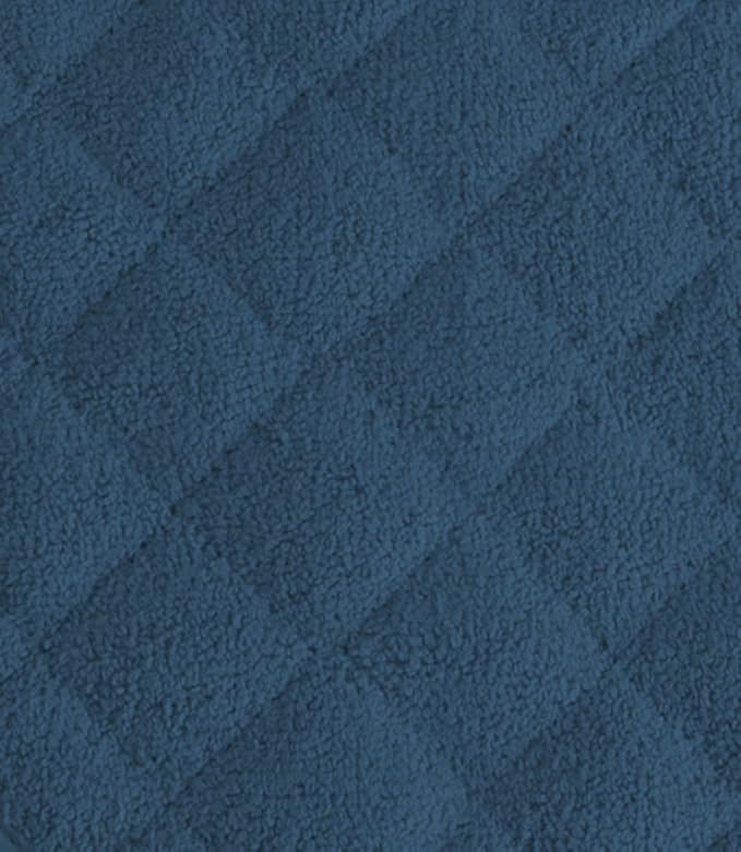 DII Basic Terry Collection Quilted 100% Cotton, Potholder, Blue, 3 Piece