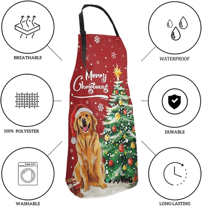 Imiss Waterproof Stain-Resistant Cooking Chef Aprons for Grill BBQ Baking 27 X 31 Inch
