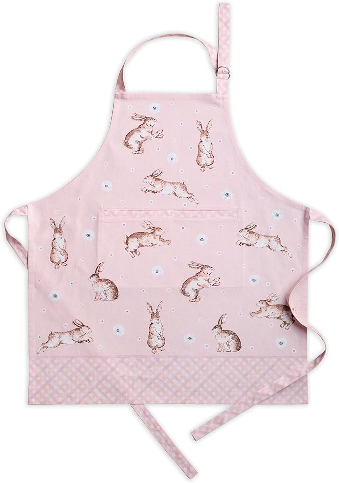 Maison d' Hermine 100% Cotton Apron for women with Pocket Kitchen Chef Apron for Men Cooking Mothers Day Gifts
