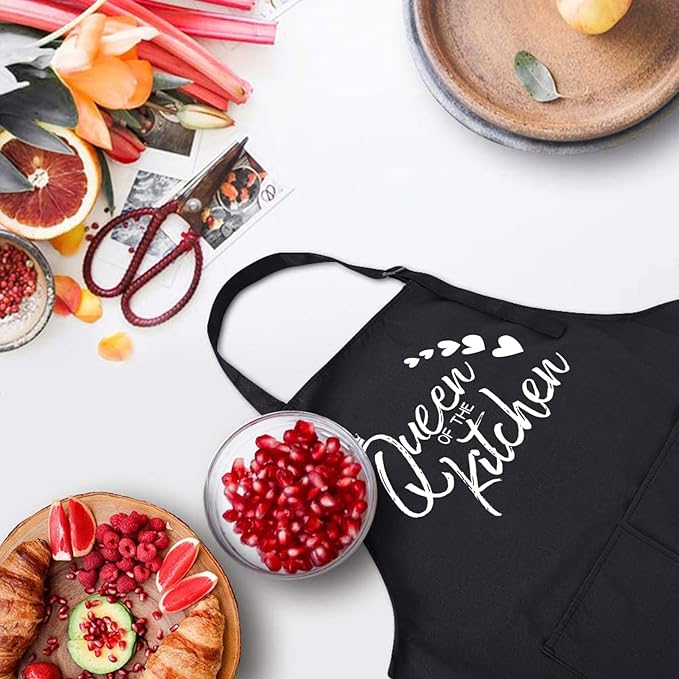 Rosoz Funny Grill Aprons For Men, Dad, Husband, Him - Aprons For Men With Pockets,Father's Day Gifts – BBQ Cooking Chef Apron