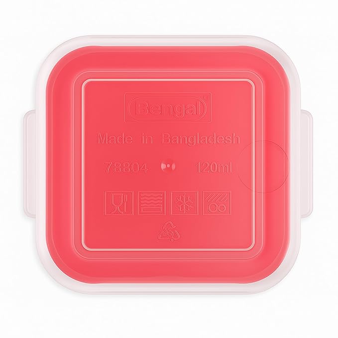 ARSUK Baby Food Containers (4oz/120ml, 8 Pack) - Small Plastic Containers with Lids - Toddler Snack Containers - Reusable Freezer Safe Food Storage Jars - BPA-Free, Leakproof & Microwave Safe