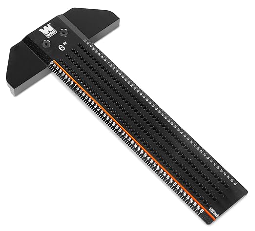 Wen 6-Inch T-Shaped Marking Ruler (ME806R)