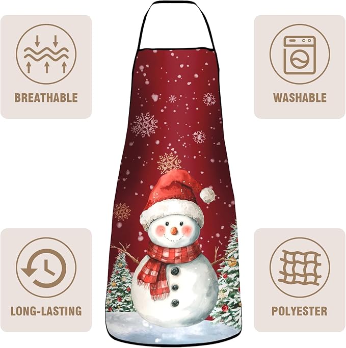 Funny Apron for Men Women Baking Gardening Sewing BBQ Waterproof Cute Gifts