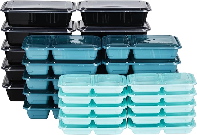 GoodCook Meal Prep 60-Piece Container Set, Made Without BPA