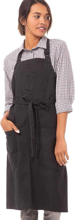 Chef Works Unisex Rockford Bib Apron