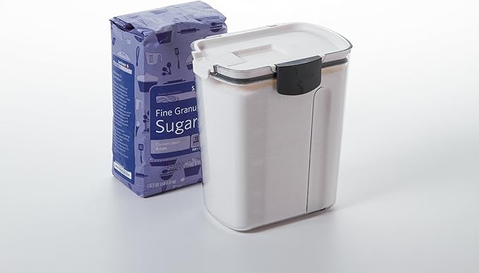 ProKeeper Sugar & Flour Storage Container – 1 Piece, Clear, Airtight Seal for Freshness
